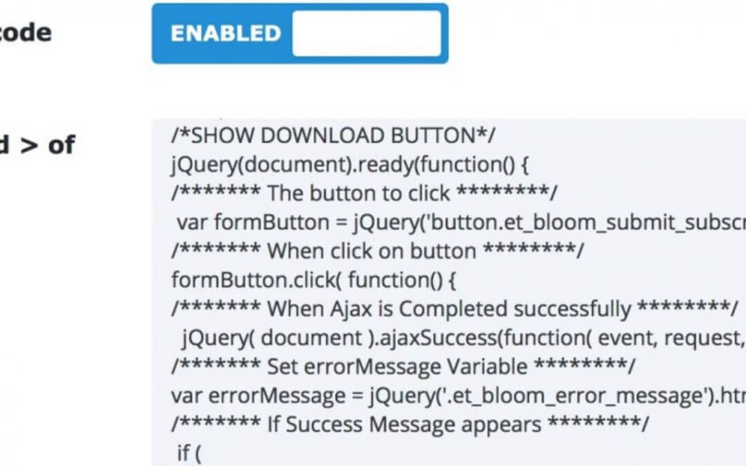 Divi Bloom – Redirect to Download, How i-Divit