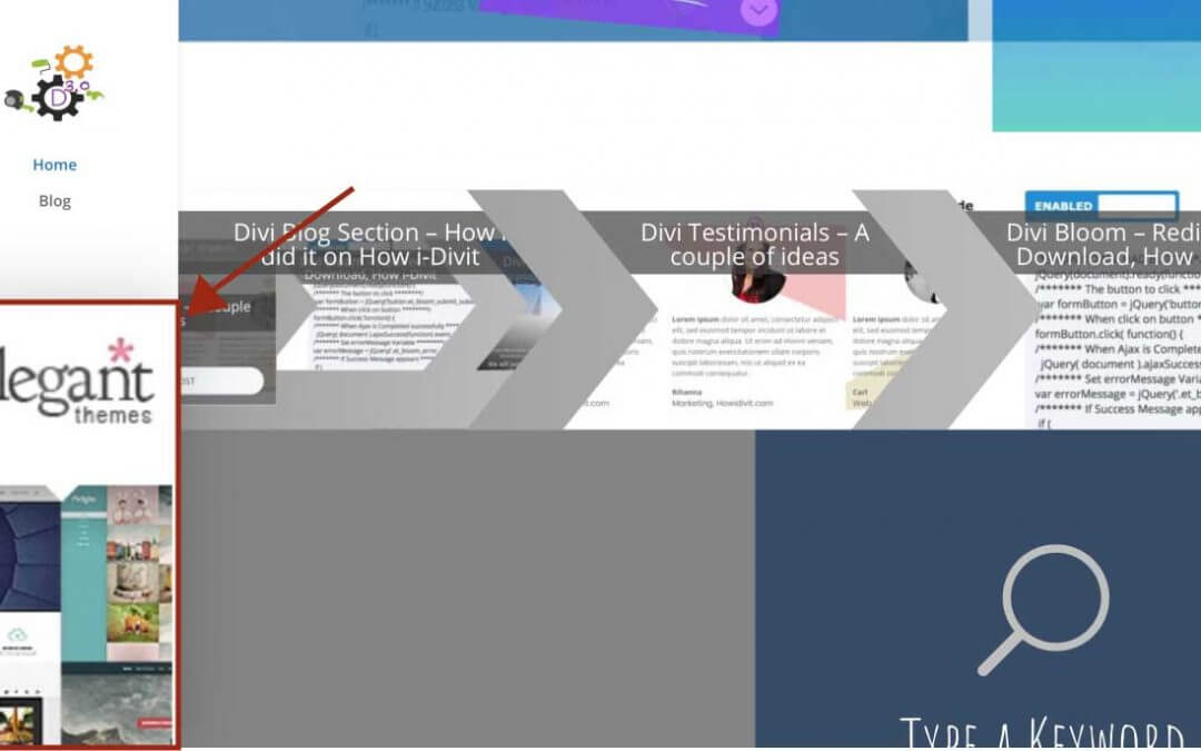 Divi Menus – How to add a fixed Ad Banner in vertical Menus