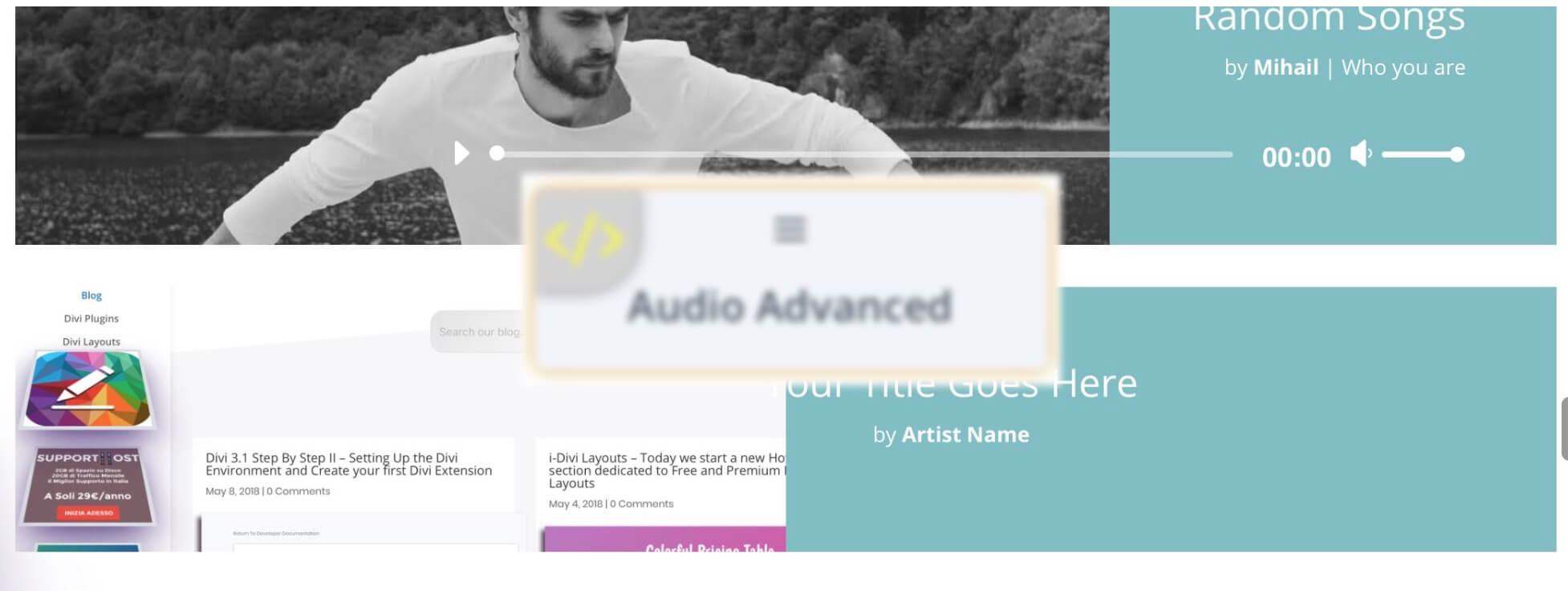 Divi 3.1 Step by Step V – Finishing our Divi Audio Advanced plugin