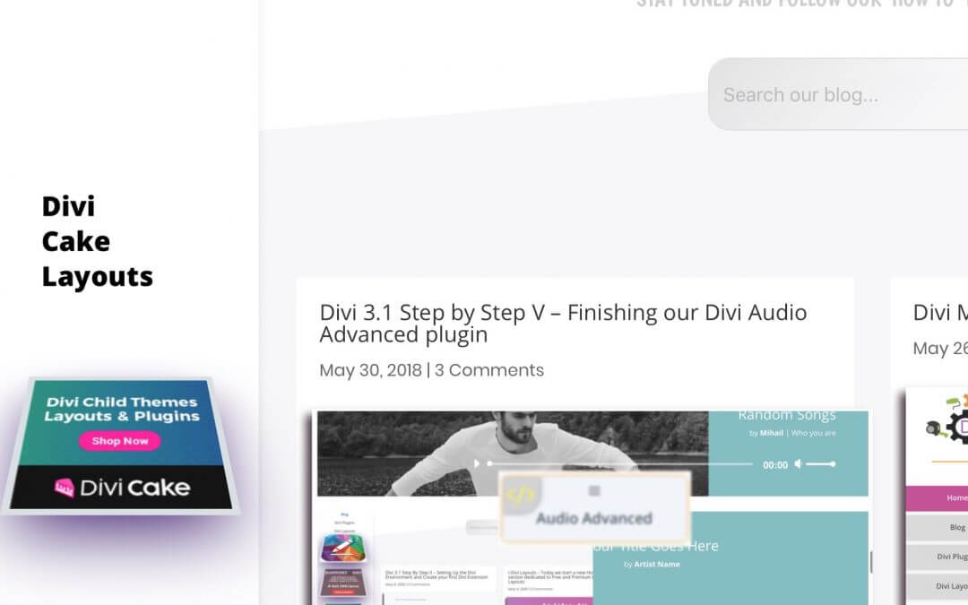 Divi Ads VI – Side Titled Ad on Blog with Bloom and jQuery