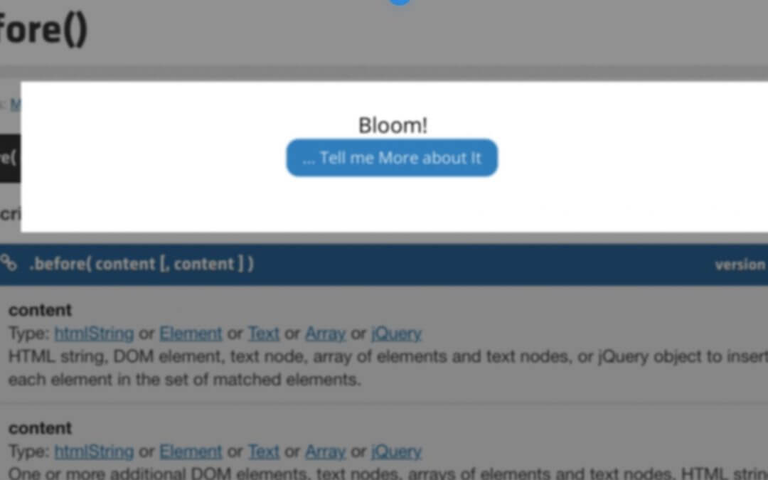 How to use jQuery .find, .text and .before with Bloom and Divi