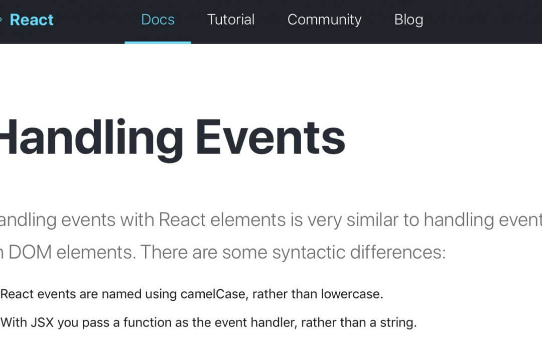 Divi React II – Handling Events in React Workflow
